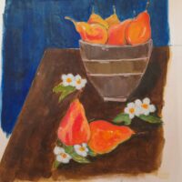 Still Life - Pears in a Bowl
