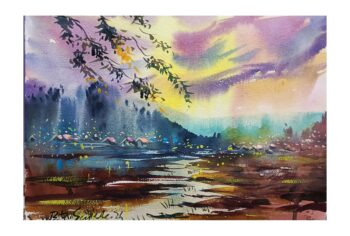 Twilight Over the Village
