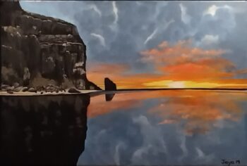 Sun Set At Bali