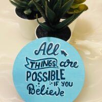 Motivational art - Table showpiece