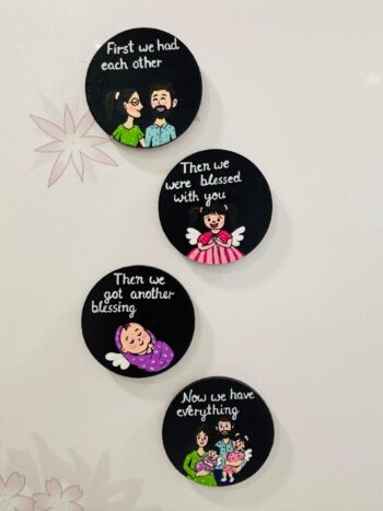 Wholesome family - Fridge magnet