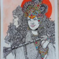 Divine Harmony: Radha Krishna