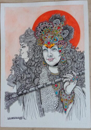 Divine Harmony: Radha Krishna