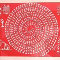 Warli Spiral Ladies Dance