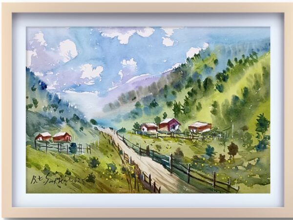 Morning in Jammu and Kashmir