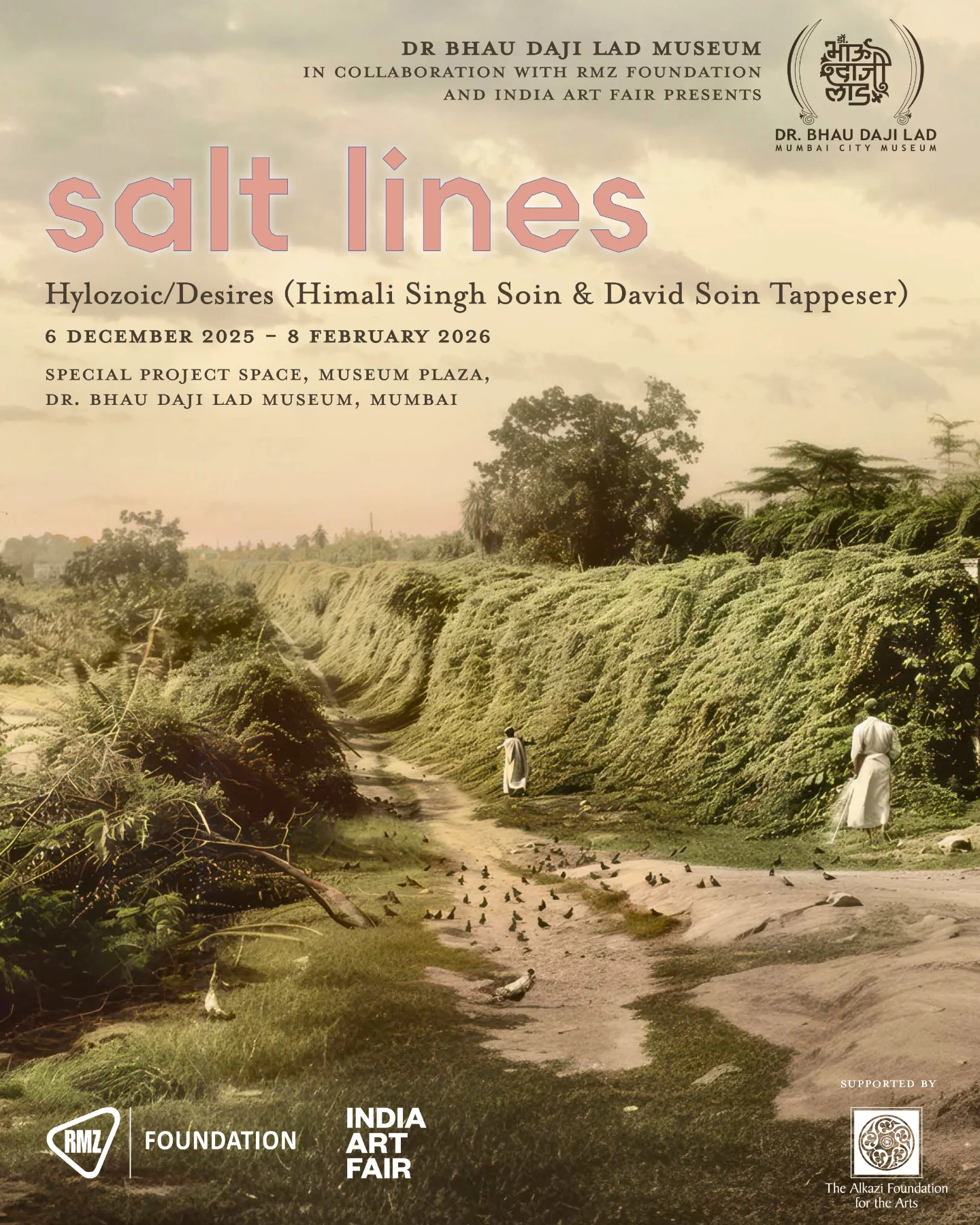 Salt Lines exhibition by Hylozoic Desire