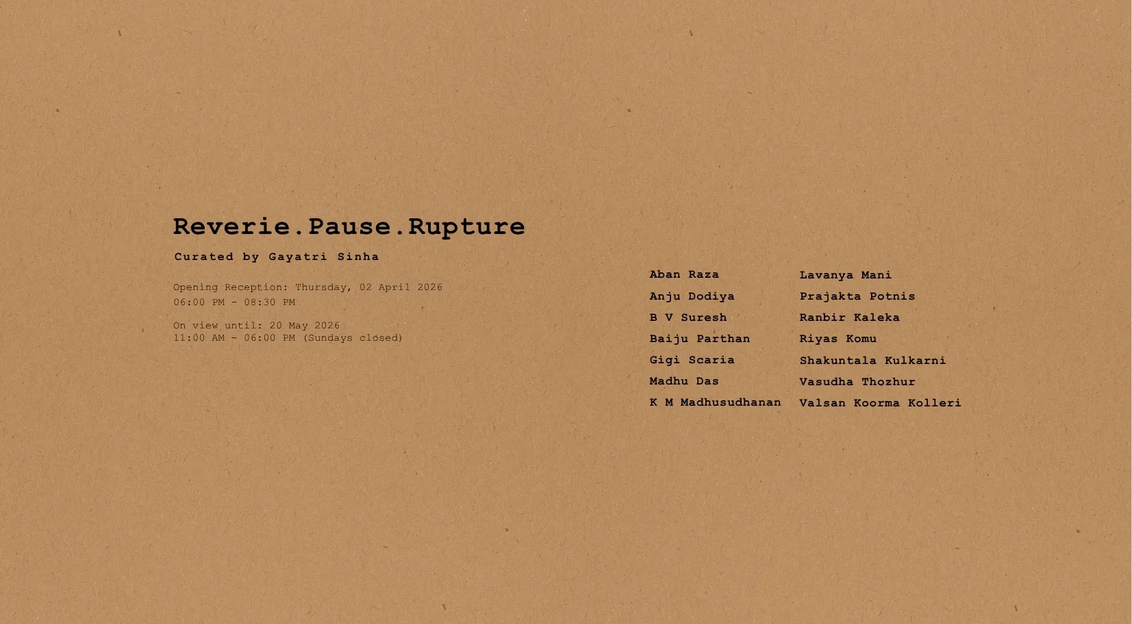 reverie.-pause.-rupture